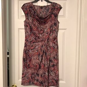 NWT Dana Buchman Pink Paisley Dress